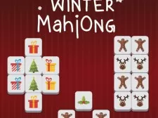 Winter Mahjong game background