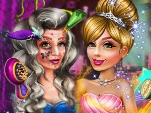 Witch to Princess Makeover game background