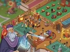 Wizard School game background
