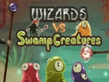 Wizards vs Swamp Creatures game background