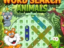 Word Search Animals game background
