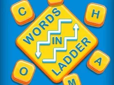 Words in Ladder game background