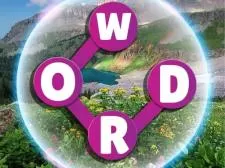 Wordscapes game background