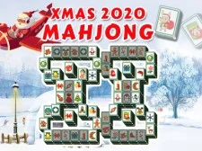 Xmas 2020 Mahjong Deluxe game background