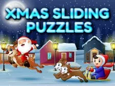 Xmas Sliding Puzzles game background
