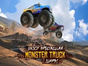 Xtreme 3D Spectacular Monster Truck Offroad Jump game background