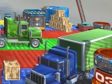 Xtreme Truck Sky Stunts Simulator game background