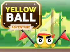 Yellow Ball Adventure game background