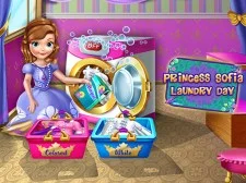 Young Princess Laundry Day game background