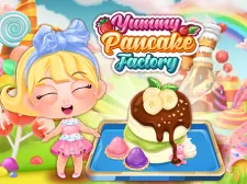 Yummy Pancake Factory game background