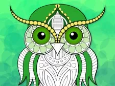 Zentangle Coloring Book game background