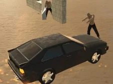 Zombie Car Smash game background