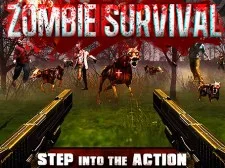 Zombie Survival game background