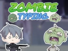 Zombie Typing game background