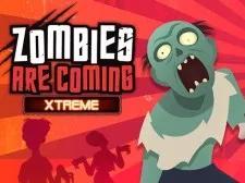Zombies Are Coming Xtreme game background