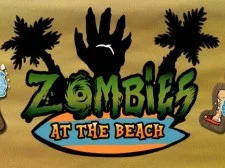 Zombies at the Beach game background