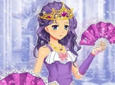 Anime prinsesse kjole op spil