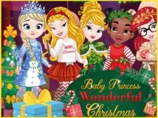Baby Princesses Christmas: Dress Up Game