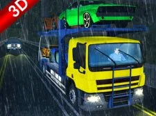 Simulador de caminhão transportador de carro