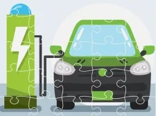 Elektriske biler puslespil