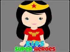 Bambini Super Heroes.