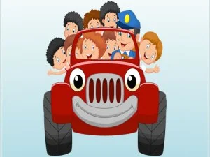 Memoria de vehículos para niños