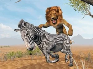 Lion King Simulator: Chasse des animaux de la faune
