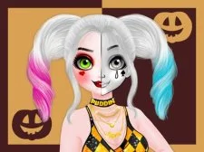 Tutoriel de maquillage demi-visage princesse Halloween