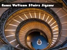 Rome Vatican Stairs Jigsaw